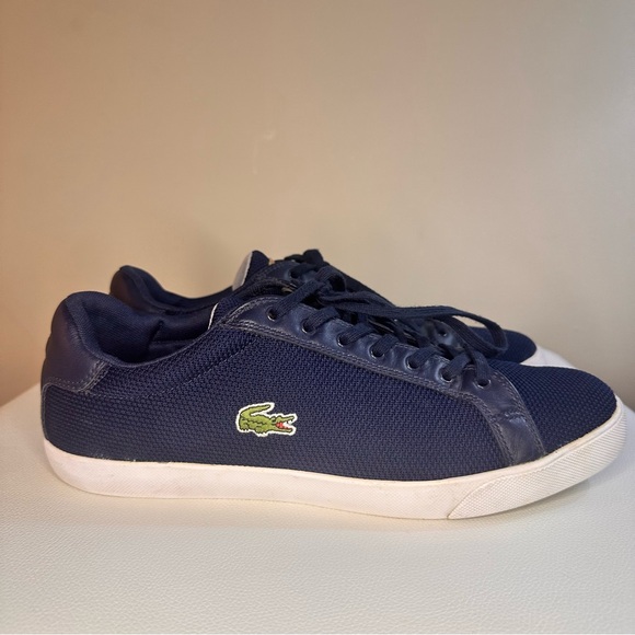 Lacoste Grad Vulc 117 Navy Blue Sneakers (Size 9 Men’s) 🐊 - Picture 7 of 13